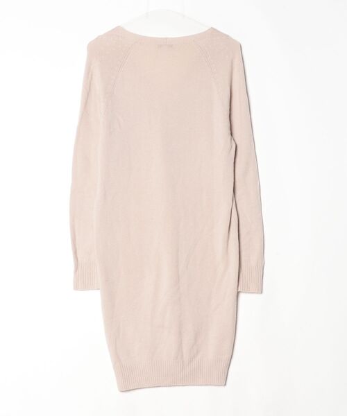 「VINCE」 ニットワンピース S/P ピンク レディース_画像2