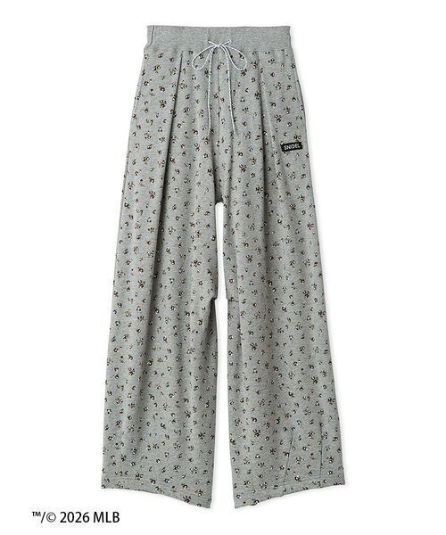 【完売品】SNIDEL×MLBコラボスウェットパンツ SNIDEL（スナイデル） パンツ 26春夏 【MLB】Sustainableスウェット