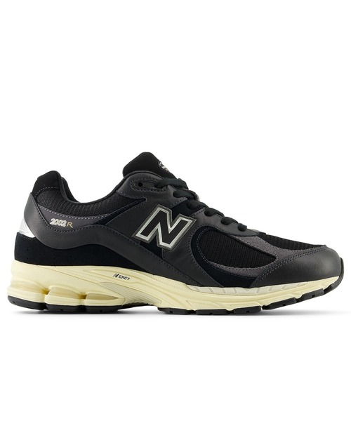 「New Balance」 ローカットスニーカー 24cm ブラック メンズ_画像2