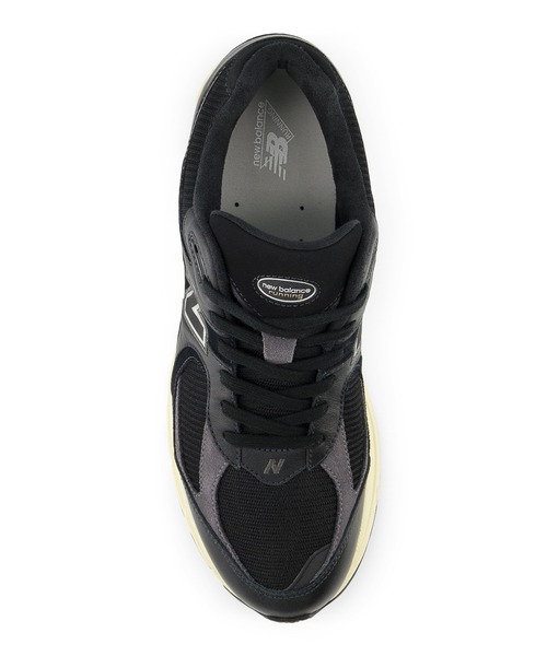「New Balance」 ローカットスニーカー 24cm ブラック メンズ_画像6