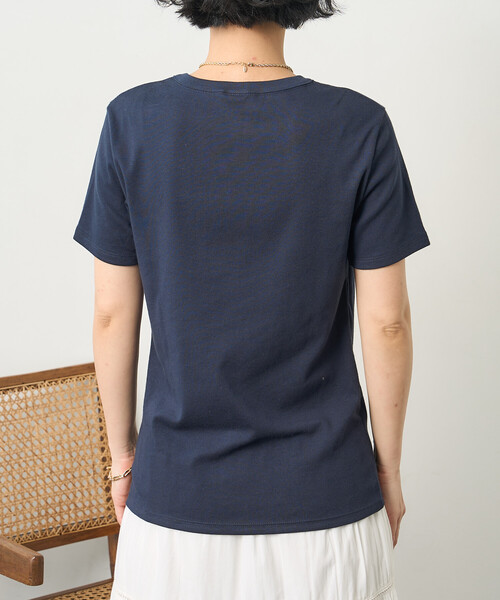 tシャツ PETIT BATEAU × FREAK'S STORE/プチバトー 別注 ミニロゴTシャツ レディースの画像