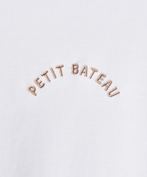 tシャツ PETIT BATEAU × FREAK'S STORE/プチバトー 別注 ミニロゴTシャツ レディースの画像