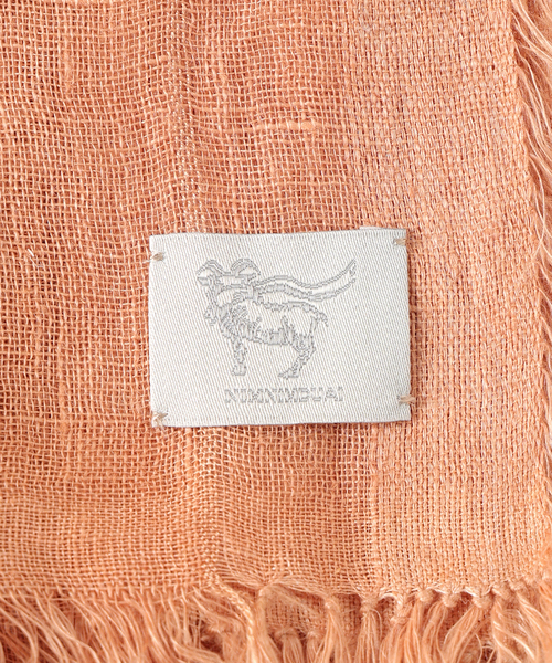 ストール マフラー NIMNIMDUAI/ニムニムデュアイ PLAIN GAUZE STOLE ストール レディースの画像