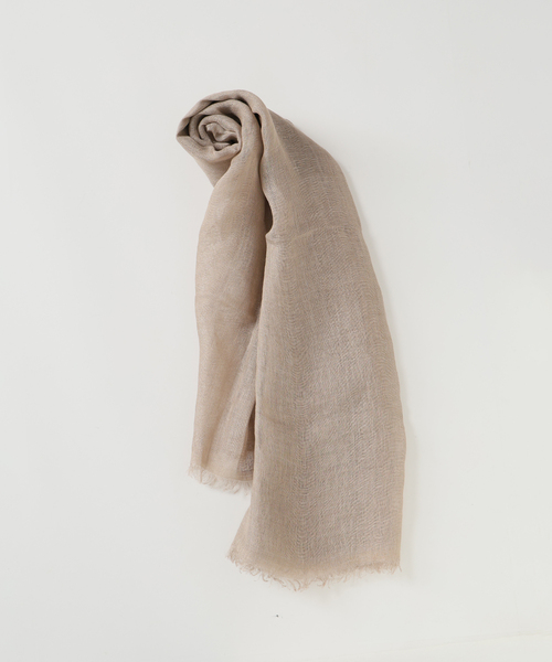 ストール マフラー NIMNIMDUAI/ニムニムデュアイ PLAIN GAUZE STOLE ストール レディースの画像
