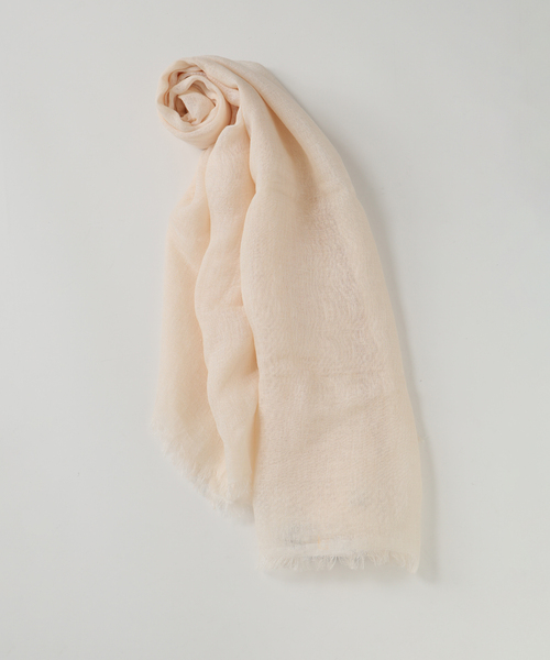 ストール マフラー NIMNIMDUAI/ニムニムデュアイ PLAIN GAUZE STOLE ストール レディースの画像