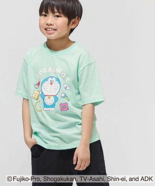 tシャツ ファインプラス ドラエモン KIDS フェイマスアイテムTシャツ 