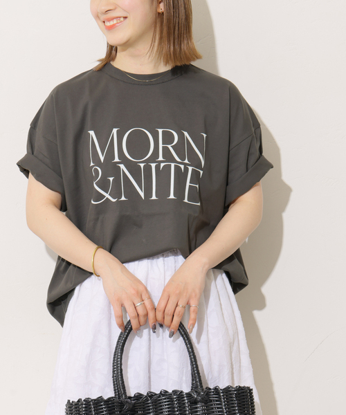 tシャツ MORNロゴT レディースの画像