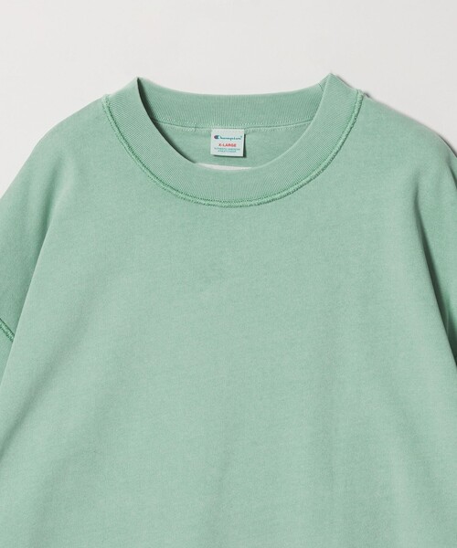 Champion（チャンピオン） tシャツ × monkey time」ピグメント リブ T