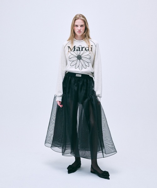 「Mardi Mercredi」 スウェットカットソー FREE ネイビー レディース_画像9