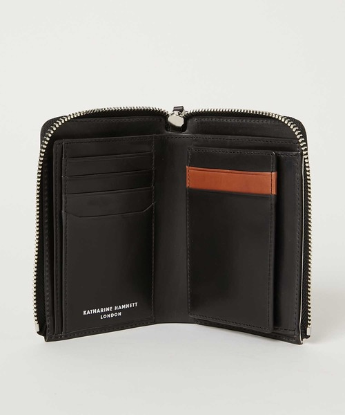 「KATHARINE HAMNETT LONDON 」 財布 FREE ブラック メンズ_画像6