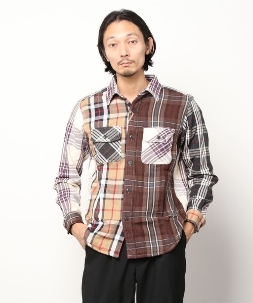 「WESTSEA」 長袖シャツ X-LARGE ベージュ系その他 メンズ_画像6