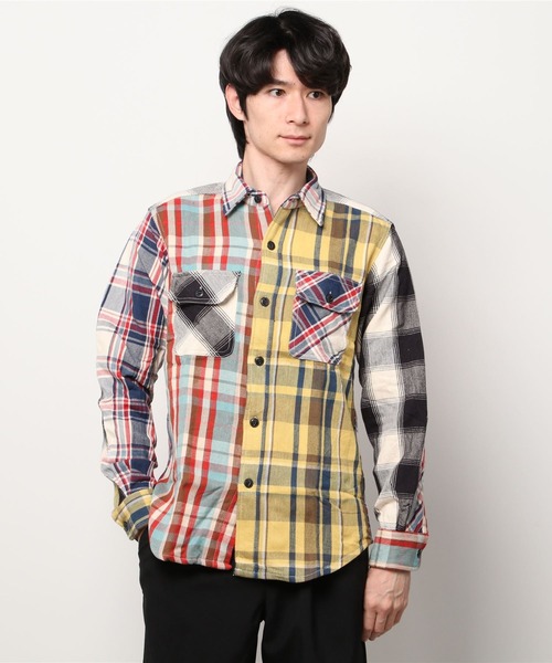 「WESTSEA」 長袖シャツ X-LARGE ベージュ系その他 メンズ_画像7