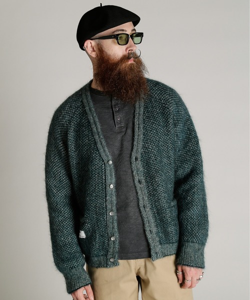 Schott N.Y.C（ショット） カーディガン Schott/ショット/MOHAIR KNIT