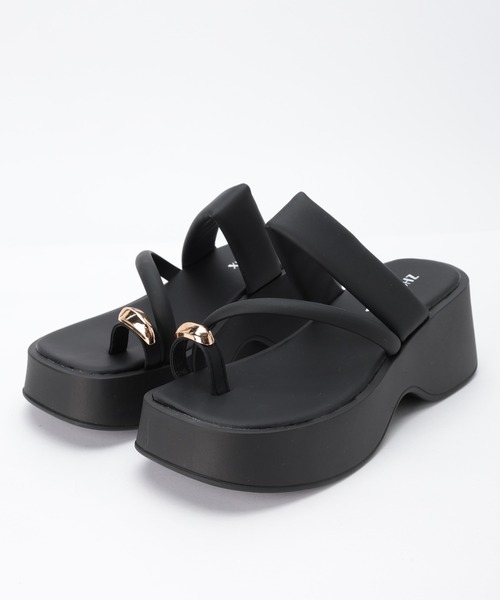 Lace Ladies（レースレディース） 厚底 サンダル ストラップ 厚底