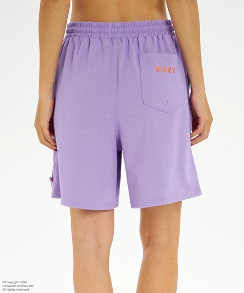 Roxy DRY FLIGHT ボードパンツS 紫 ROXY（ロキシー） ラッシュガード ROXY x HAWAIIAN AIRLINES SHORTS