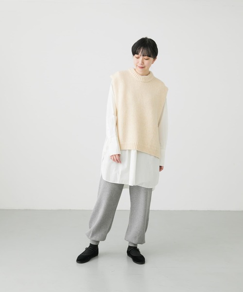 「かぐれ」 イージーパンツ FREE グレー レディース_14