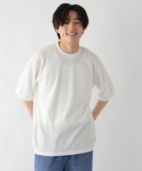 SeaNewYork♡カットワーク コットンブラウス ラッフルスリーブ Tシャツ 