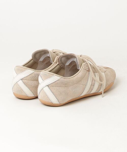 「adidas」 ローカットスニーカー 22.5cm ベージュ レディース_1