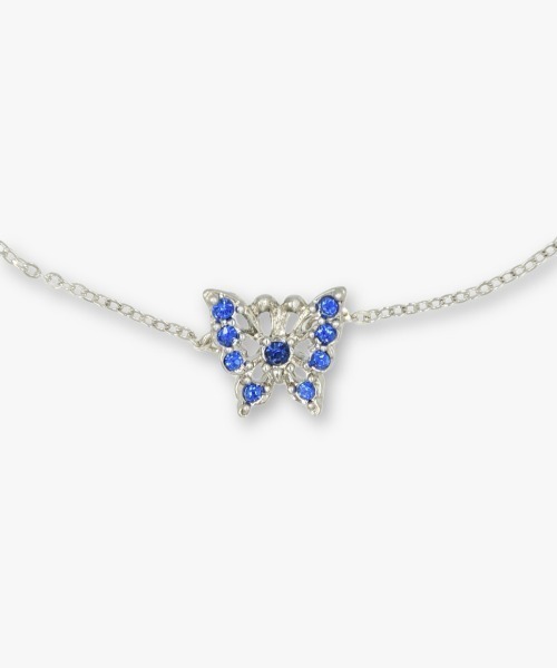 フラワー＆バタフライ モチーフ ブレスレット ANNA SUI（アナスイ） ブレスレット バタフライモチーフ ブレスレット