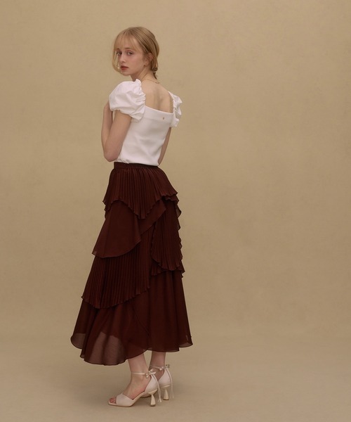 tシャツ 2WAY STRECH TOP レディースの画像