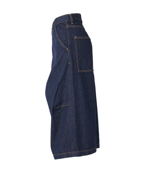 ★HYSTERIC GLAMOUR ハーフデニムパンツ32㌅ HYSTERIC GLAMOUR（ヒステリックグラマー） ハーフパンツ ワイドパンツ