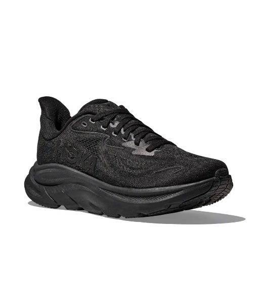 スニーカー ホカ 「HOKA 」- スニーカー「CLIFTON 10 BLACK 1162030-BBLC」 メンズ レディース