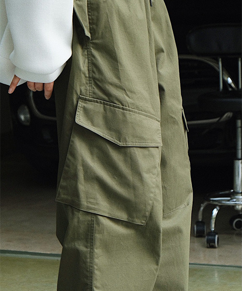 「chuclla」 カーゴパンツ S カーキ レディース_画像7