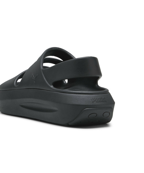 「PUMA」 フラットサンダル 24.0cm ブラック レディース_画像3
