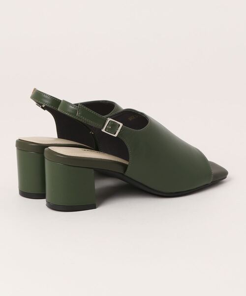「neue diffusion」 ヒールサンダル 23.5cm アイボリー レディース_画像2