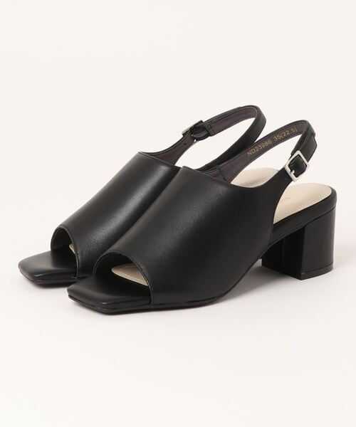 「neue diffusion」 ヒールサンダル 23.5cm アイボリー レディース_画像5