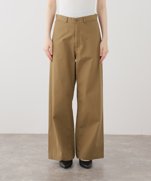 Plage ワイドチノ 38 plage（プラージュ） ワイドパンツ チノパン Light straight
