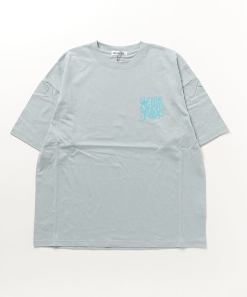 「MILKFED.」 半袖Tシャツ ONE SIZE ライトブルー レディース_画像2
