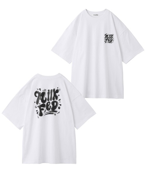 「MILKFED.」 半袖Tシャツ ONE SIZE ライトブルー レディース_画像3