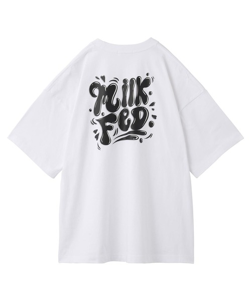 「MILKFED.」 半袖Tシャツ ONE SIZE ライトブルー レディース_画像7