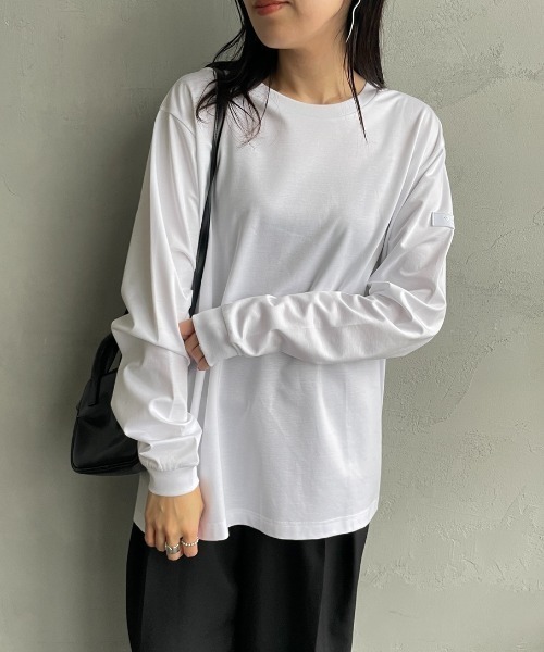 TATRAS（タトラス） tシャツ OSMO ワンポイントロゴ ロングスリーブT