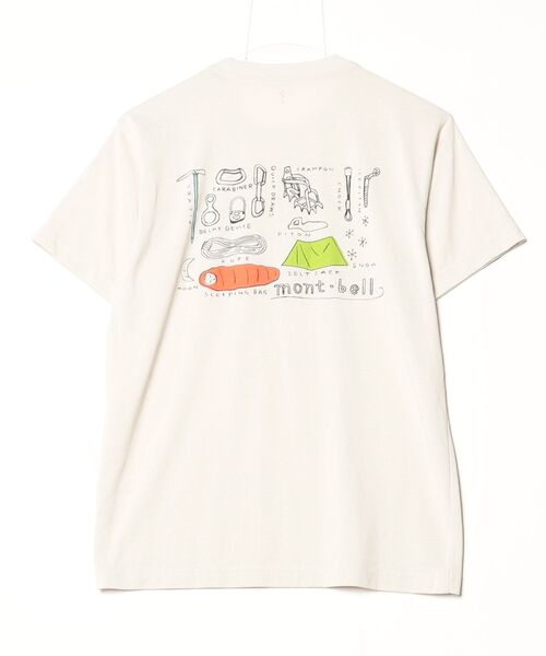 mont-bell（モンベル） 半袖Tシャツ S ベージュ レディース : ZOZOTOWN