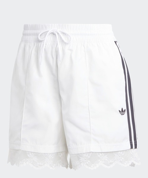 レーストリムスリーストライプス ショートパンツ  アディダス adidas（アディダス） パンツ レース トリム スリーストライプス
