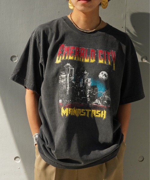 「GOOD ROCK SPEED」 半袖Tシャツ X-LARGE ブラック メンズ_画像2