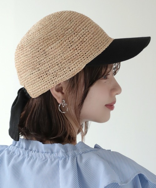「Little&More」 キャップ FREE ブラック レディース_画像5