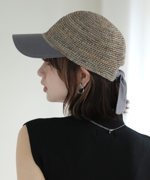 「Little&More」 キャップ FREE ブラック レディース_画像7