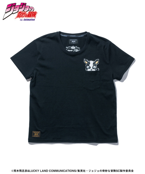 glamb ジョジョの奇妙な冒険　イギー　Tシャツ glamb（グラム） tシャツ Iggy T / イギーTシャツ「ジョジョの奇妙な