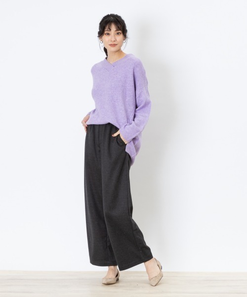 高評価即納 ニット ecru ふわストレッチVネックプルオーバー ZOZOTOWN PayPayモール店 - 通販 - PayPayモール 特価最安値