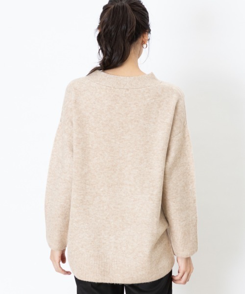 高評価即納 ニット ecru ふわストレッチVネックプルオーバー ZOZOTOWN PayPayモール店 - 通販 - PayPayモール 特価最安値
