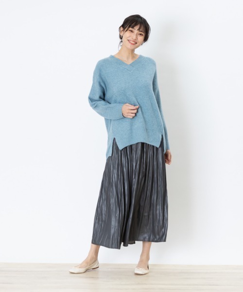 高評価即納 ニット ecru ふわストレッチVネックプルオーバー ZOZOTOWN PayPayモール店 - 通販 - PayPayモール 特価最安値
