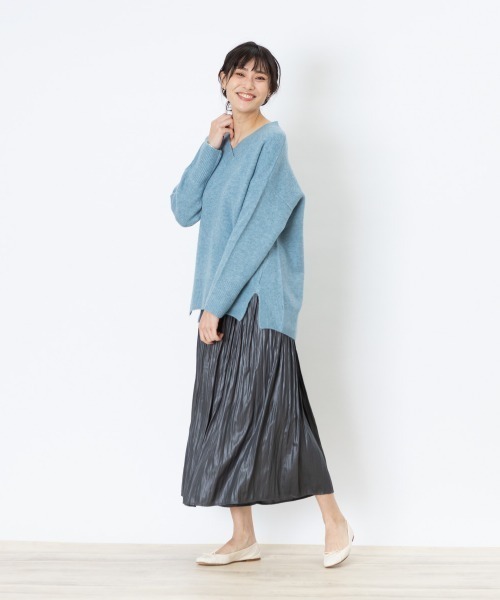 高評価即納 ニット ecru ふわストレッチVネックプルオーバー ZOZOTOWN PayPayモール店 - 通販 - PayPayモール 特価最安値