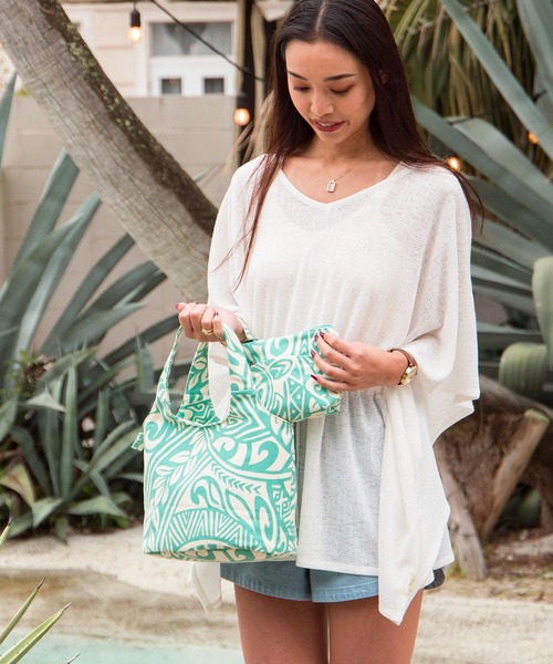 Kahiko（カヒコ） トートバッグ 「Kahiko」ポリネシアントライバル柄