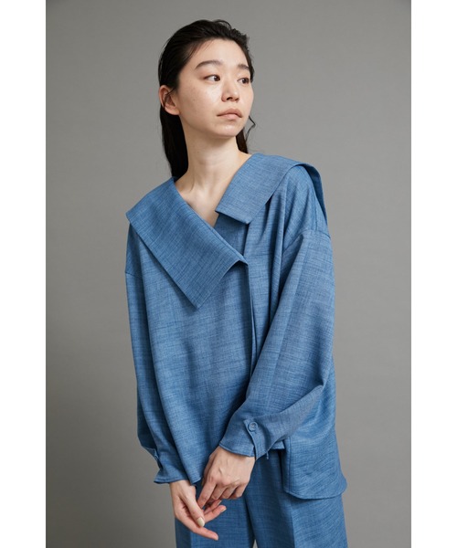 新品新作 シャツ Big collor SH ZOZOTOWN PayPayモール店 - 通販 - PayPayモール ブラウス 安い国産