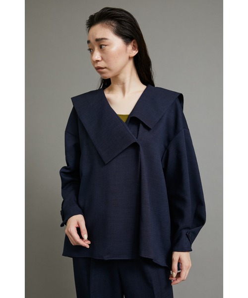 新品新作 シャツ Big collor SH ZOZOTOWN PayPayモール店 - 通販 - PayPayモール ブラウス 安い国産