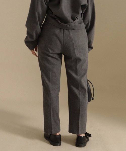 定番正規品 パンツ スラックス ハイウエストサイドジップセンタープレスパンツ ZOZOTOWN PayPayモール店 - 通販 - PayPayモール 定番低価