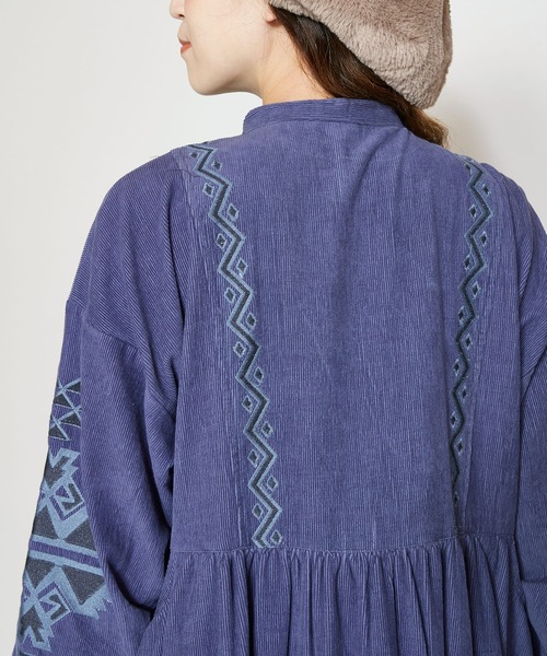 即納特価 ワンピース キリム柄刺繍コーデュロイバルーンワンピース ZOZOTOWN PayPayモール店 - 通販 - PayPayモール 低価即納